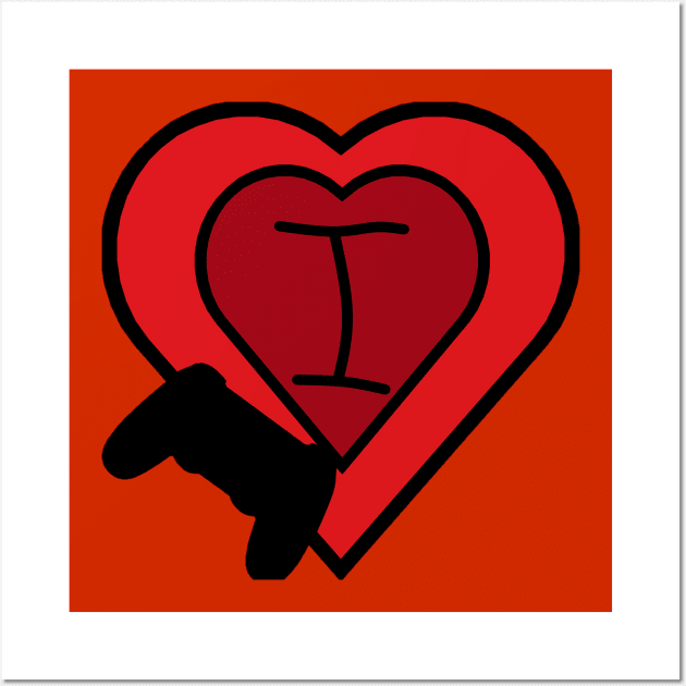 I Heart Gaming Wall Art by I Heart Gaming